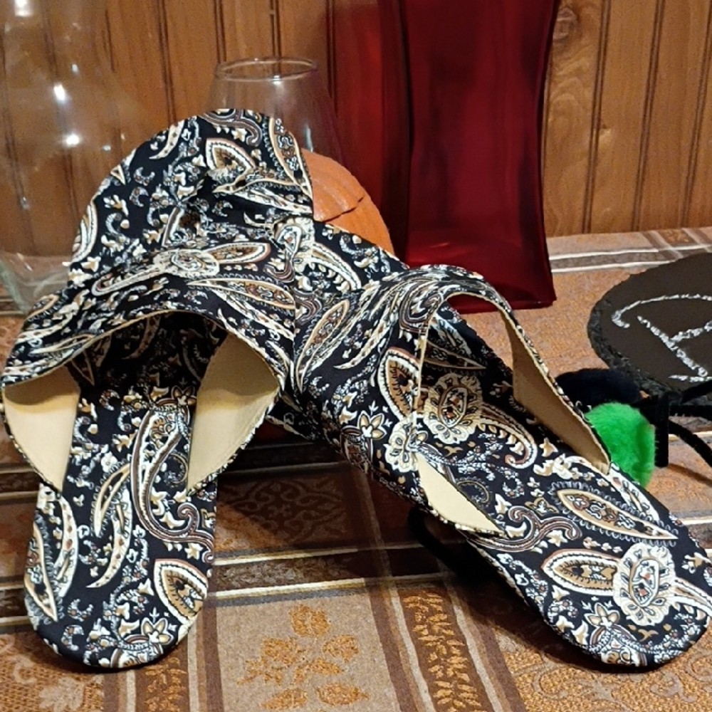 Paisley Print Women's Sandals